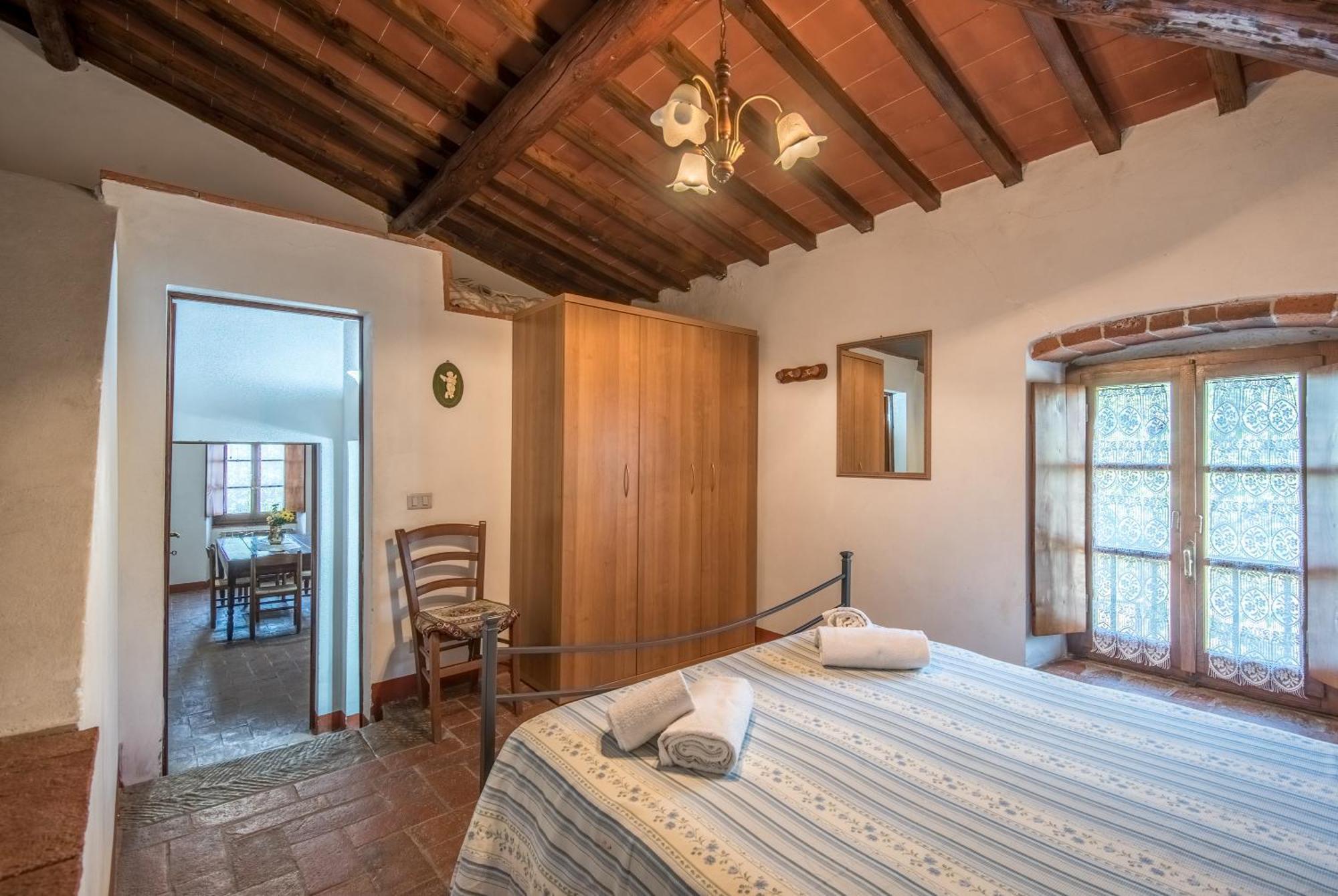 Poggio Primo - Bilocale Brando Villa Castiglion Fibocchi Bagian luar foto
