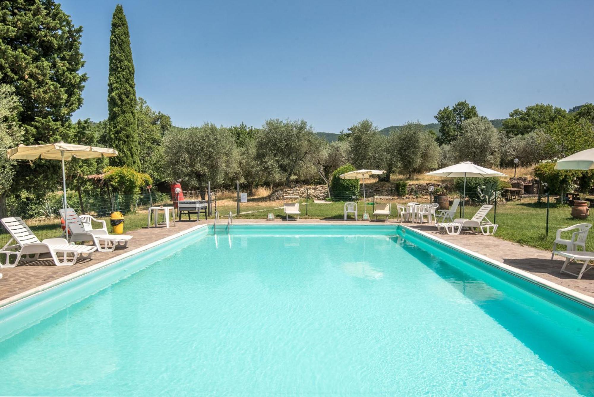 Poggio Primo - Bilocale Brando Villa Castiglion Fibocchi Bagian luar foto