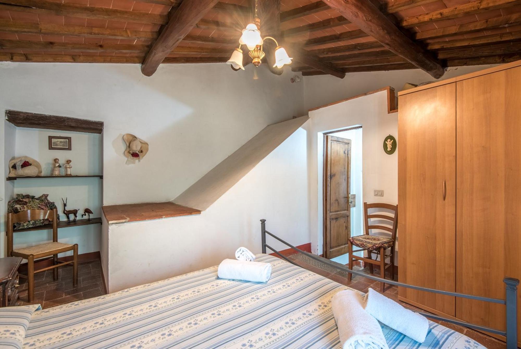 Poggio Primo - Bilocale Brando Villa Castiglion Fibocchi Bagian luar foto