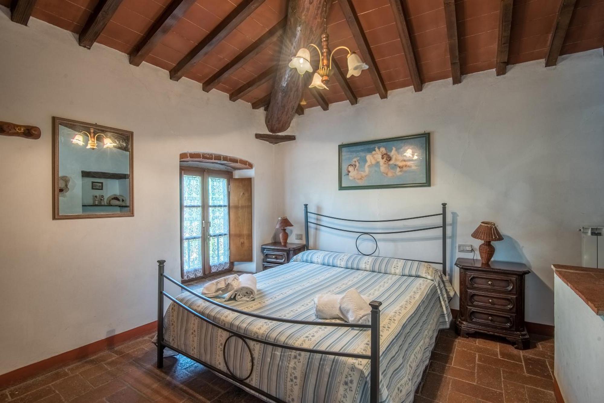 Poggio Primo - Bilocale Brando Villa Castiglion Fibocchi Bagian luar foto