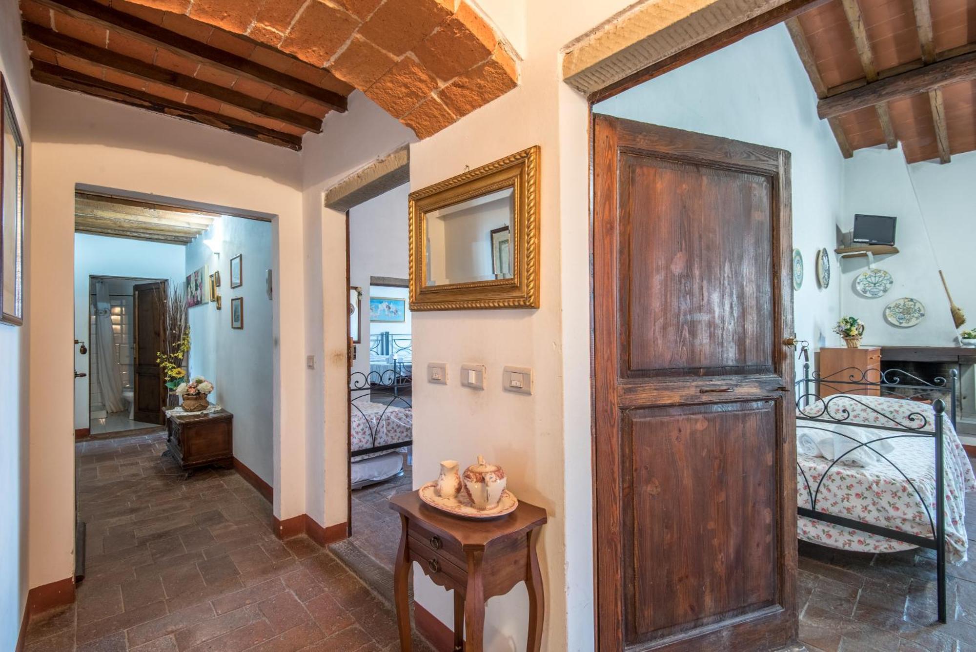 Poggio Primo - Bilocale Brando Villa Castiglion Fibocchi Bagian luar foto
