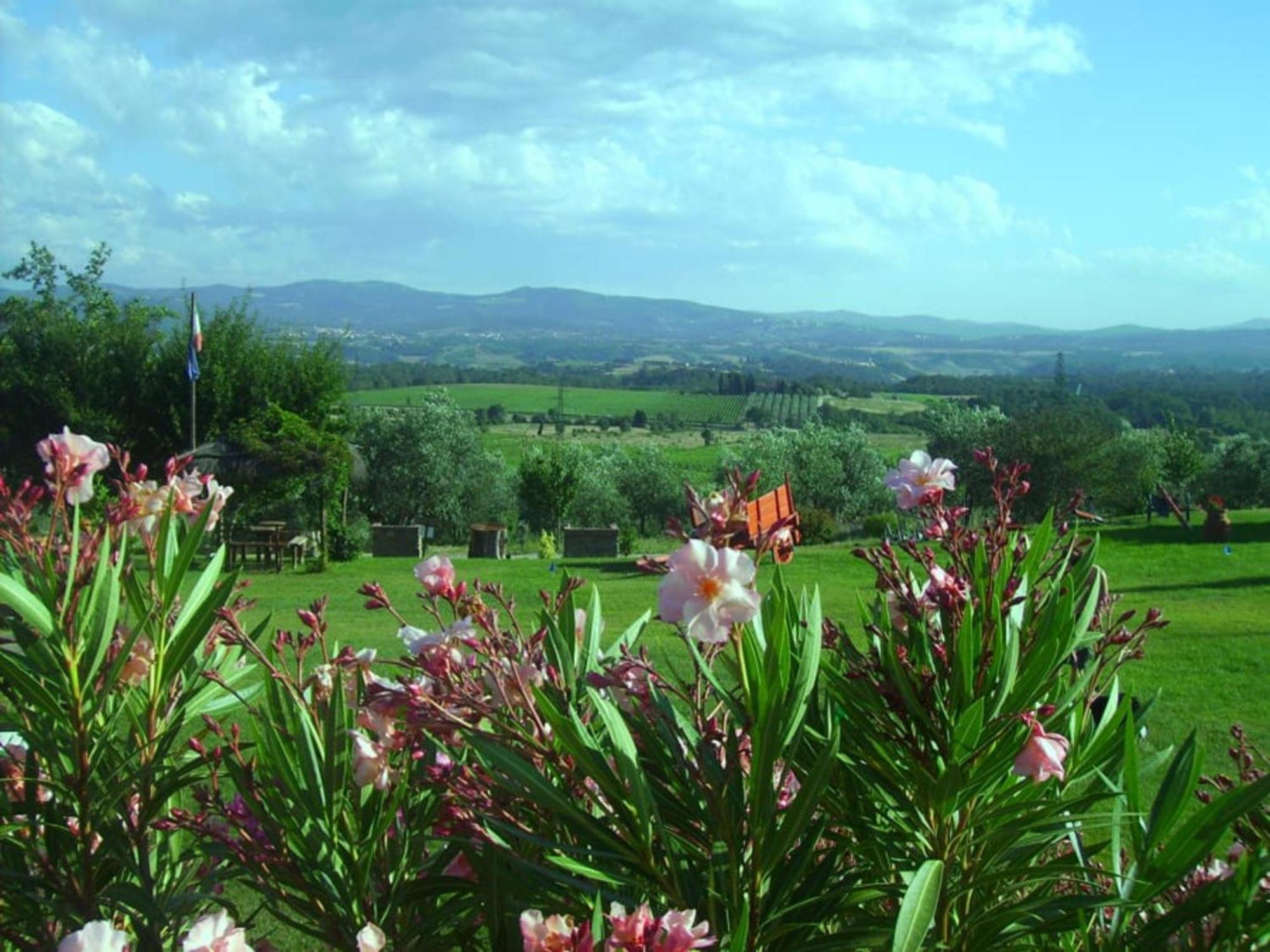 Poggio Primo - Bilocale Brando Villa Castiglion Fibocchi Bagian luar foto
