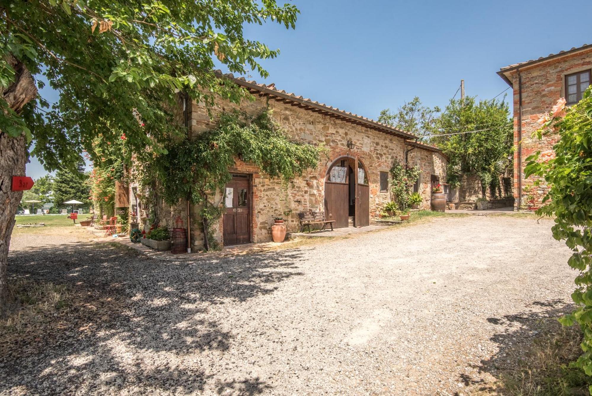 Poggio Primo - Bilocale Brando Villa Castiglion Fibocchi Bagian luar foto