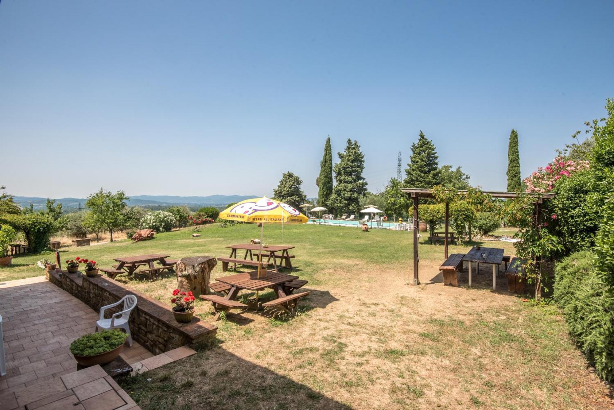 Poggio Primo - Bilocale Brando Villa Castiglion Fibocchi Bagian luar foto